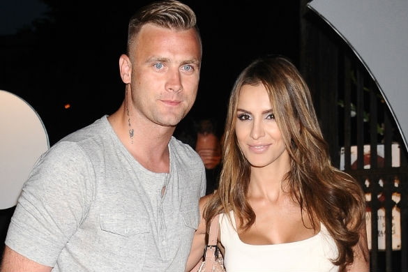 Artur Boruc i Sara Mannei na imprezie Samochód roku Playboya