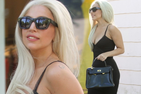 Wyszczuplona Lady Gaga w Nowym Jorku