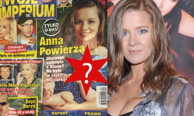 Anna Powierza pokazała córkę na okładce