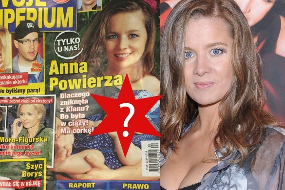 Anna Powierza pokazała córkę na okładce