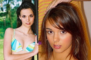 Nastoletnia Paulina Krupińska podczas wyborów Foto Models Poland 2004
