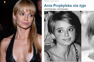Anna Przybylska nie żyje? Pudelek o śmierci Anny Przybylskiej