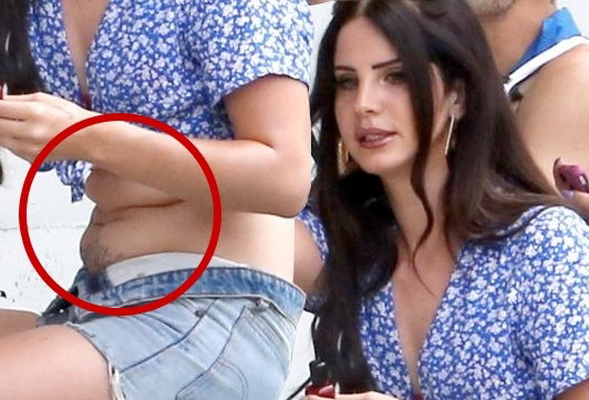 Lana Del Rey na planie nowego teledysku