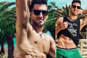Rafał Maślak na wakacjach na Fuerteventura