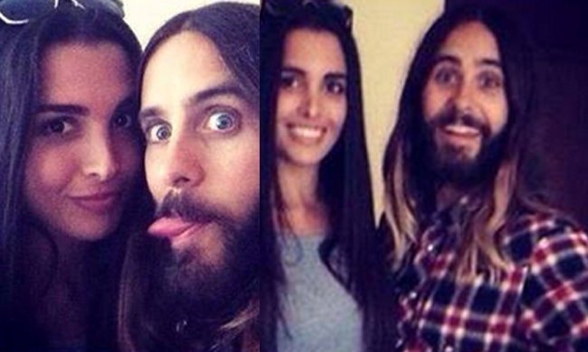 Sara Faraj na koncercie Jareda Leto
