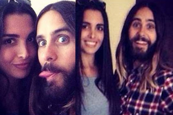 Sara Faraj na koncercie Jareda Leto