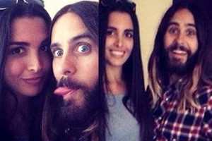 Sara Faraj na koncercie Jareda Leto