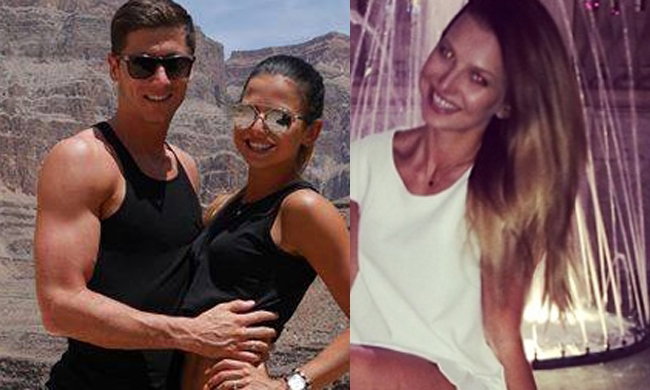 Anna i Robert Lewandowscy na wakacjach