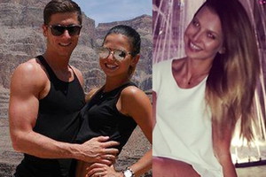 Anna i Robert Lewandowscy na wakacjach