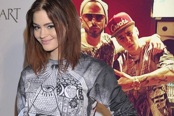 Justin Bieber w bluzie projektu Honey
