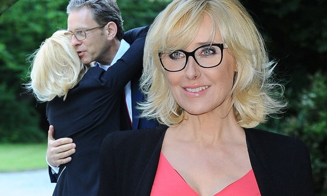 Agata Młynarska na recitalu promujacym album Patrycji Piekutowskiej