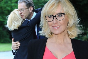 Agata Młynarska na recitalu promujacym album Patrycji Piekutowskiej