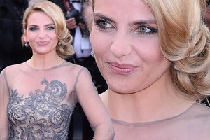 Maja Frykowska w Cannes w sukni Anny Krzyżanowskiej