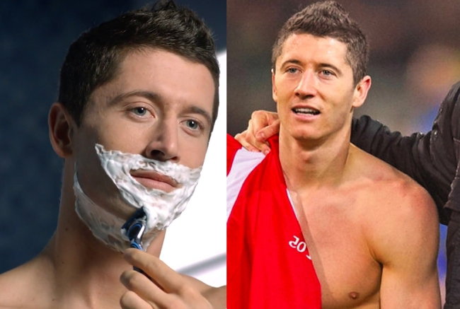 Robert Lewandowski nago