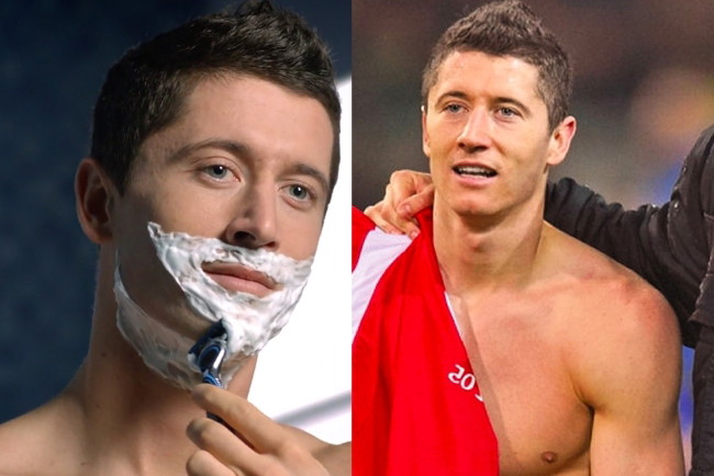 Robert Lewandowski nago