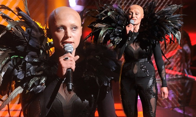 Łysa Natalia Sikora w The Voice