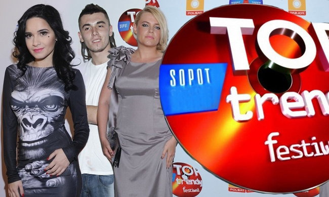 Gwiazdy na festiwalu Top Trendy 2013