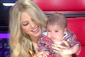 Shakira zabrała synka do The Voice