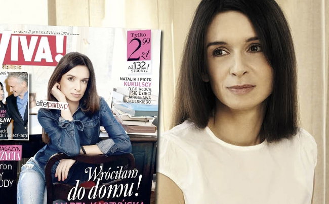 Marta Kaczyńska - sesja i wywiad w Vivie