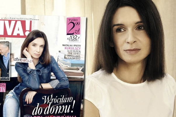 Marta Kaczyńska - sesja i wywiad w Vivie