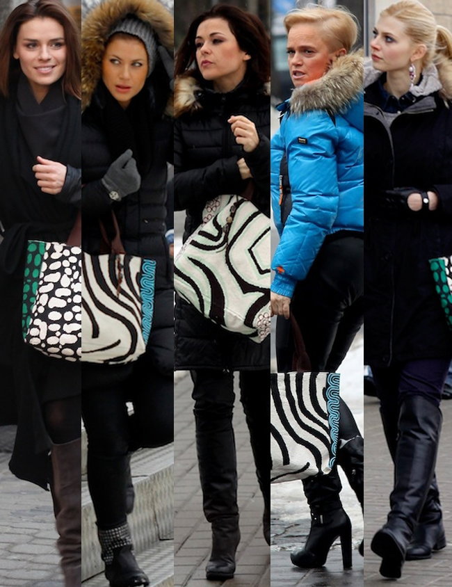 Gwiazdy z torebką Pinko Bag for Ethiopia