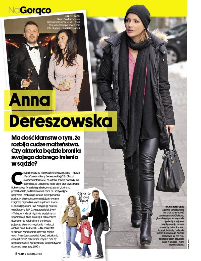Dereszowska rozbija małżeństwa? Wiemy jak jest naprawdę