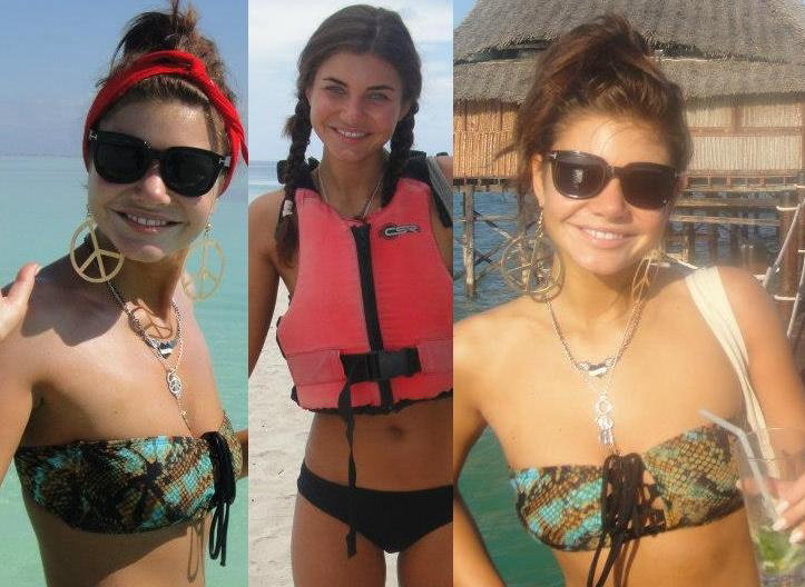 Dominika "Wodzianka" Zasiewska na wakacjach na Zanzibarze