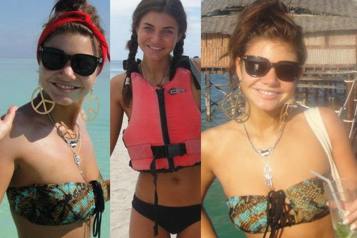 Dominika "Wodzianka" Zasiewska na wakacjach na Zanzibarze