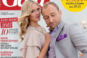 Zosia Ślotała i Borys Szyc na okładce Gali
