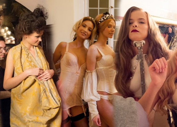 Kulisy sesji uczestniczek "Top Model 3" na Zamku Czocha