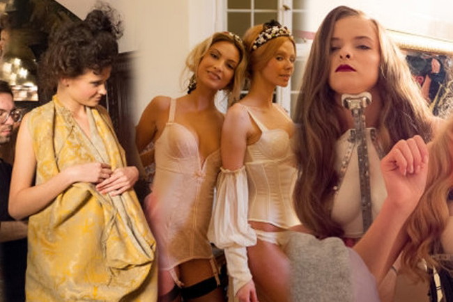 Kulisy sesji uczestniczek "Top Model 3" na Zamku Czocha