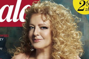 Gessler ze świnią na okładce "Gali"
