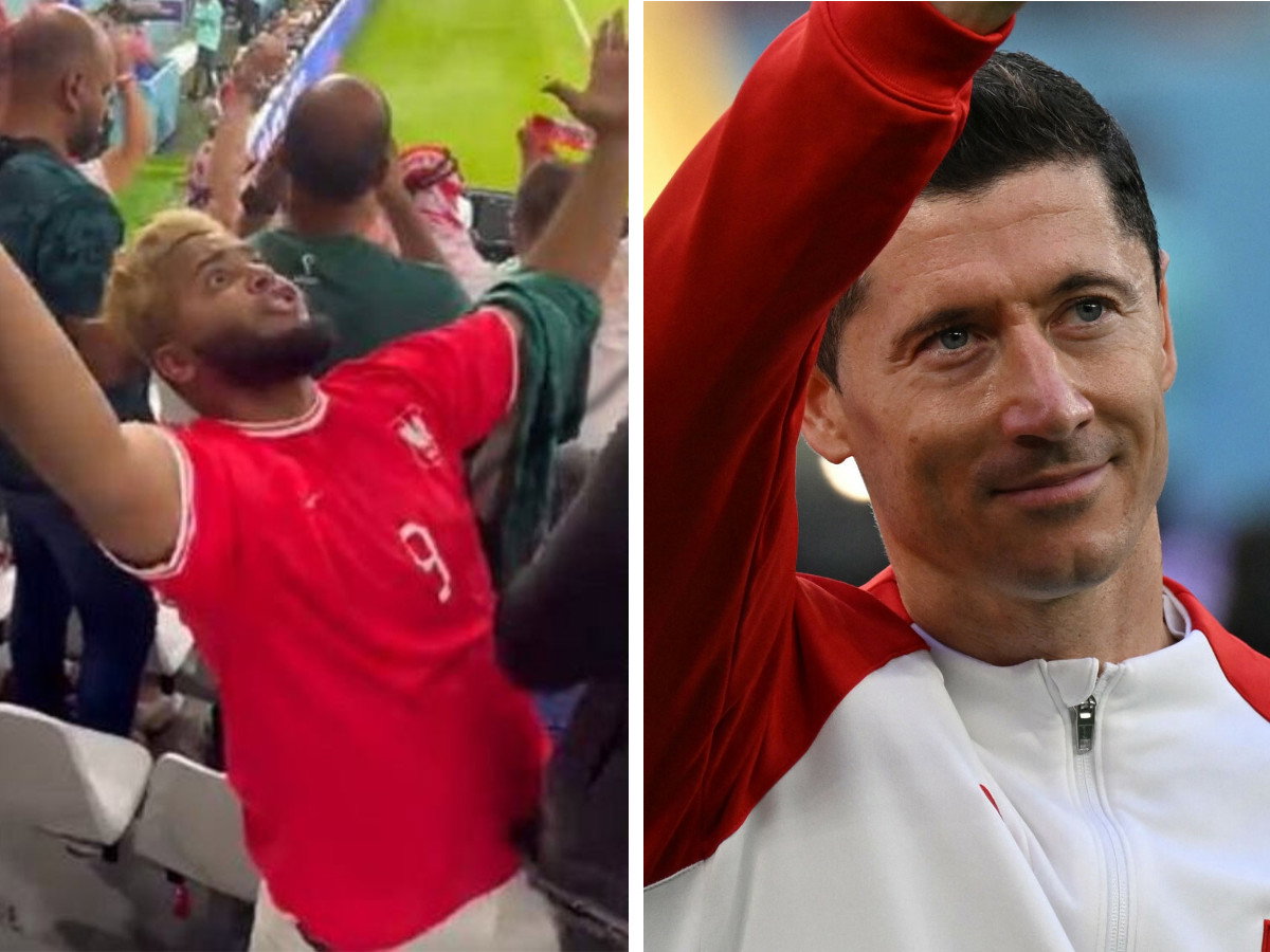 Robert Lewandowski odszukał charyzmatycznego kibica Arabii Saudyjskiej