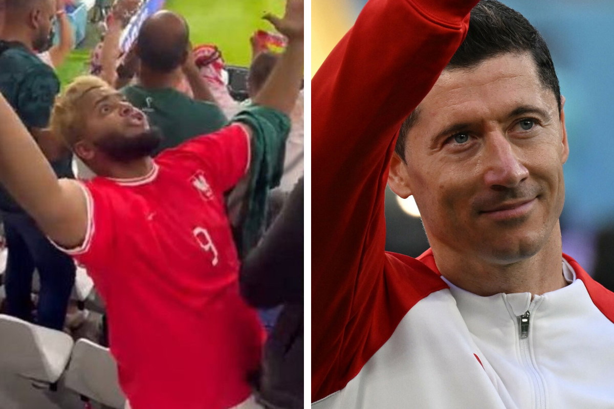 Robert Lewandowski odszukał charyzmatycznego kibica Arabii Saudyjskiej