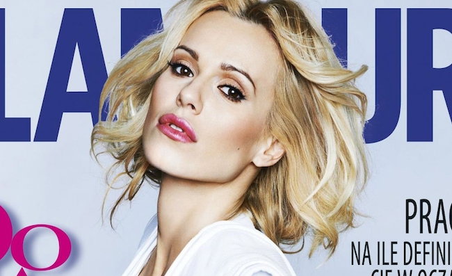 Doda na okładce Glamour