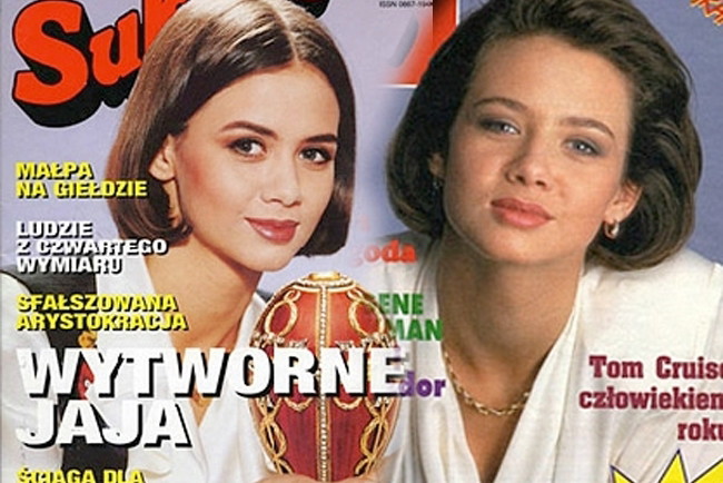 Kinga Rusin w młodości