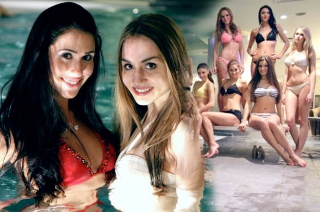 Kandaydatki na Miss Polonia nago