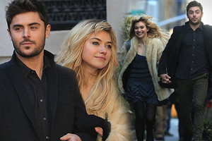 Zac Efron i Imogen Poots za rękę