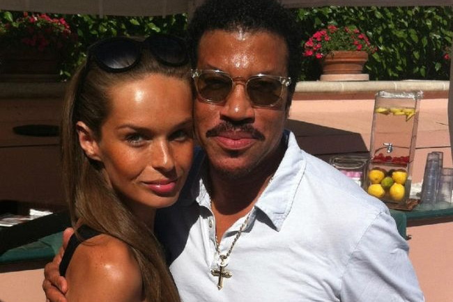 Kasia Sowińska i Lionel Richie w studiu w Los Angeles