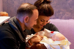 Wodzianka i Nergal z dzieckiem