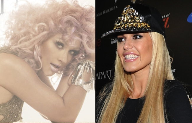 Doda i Christina Aguilera w takich samych butach Giuseppe Zanotti