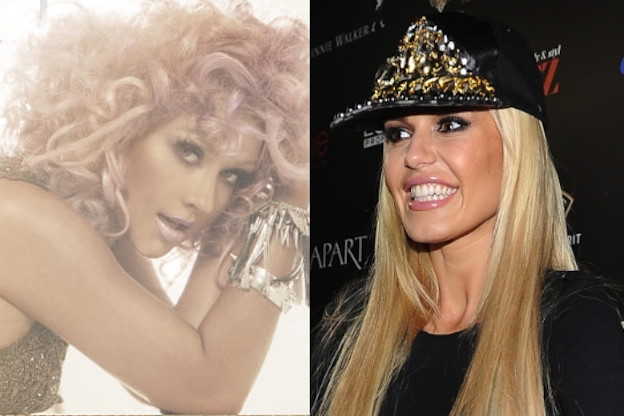 Doda i Christina Aguilera w takich samych butach Giuseppe Zanotti