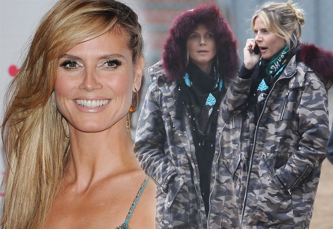 Heidi Klum bez makijażu. Heidi Klum without make up