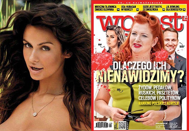 Natalia Siwiec nago w Playboyu, najbardziej znienawidzone gwiazdy Wprost