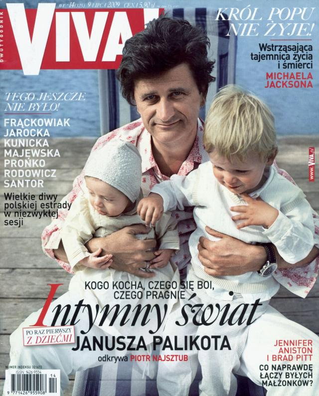 Janusz Palikot na okładce magazynu Viva!