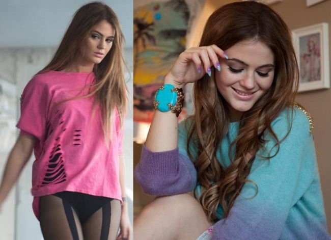 Honey na planie teledysku "LALALOVE"