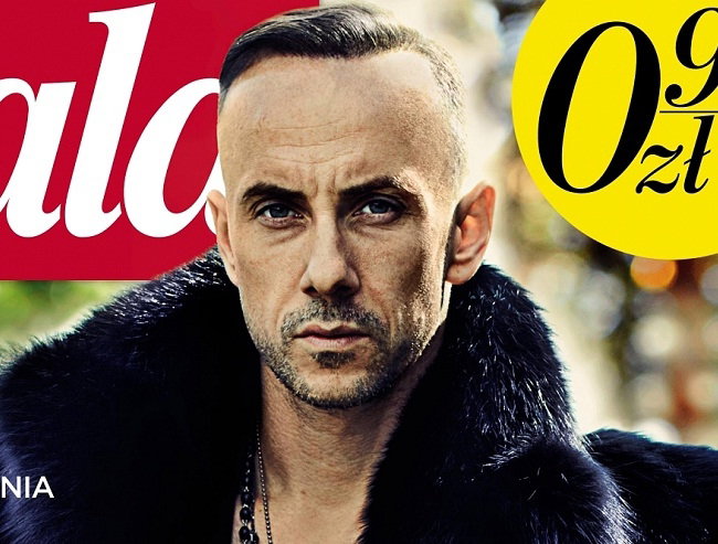 Nergal na okładce "Gali"