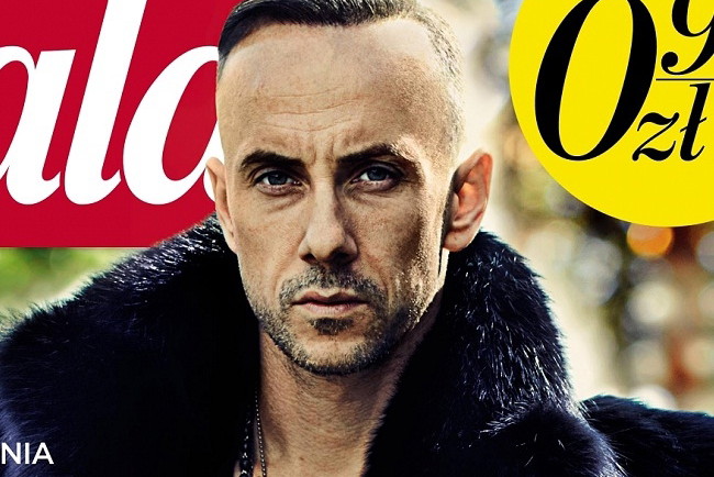 Nergal na okładce "Gali"