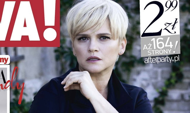 Katarzyna Figura na okładce "Vivy!"