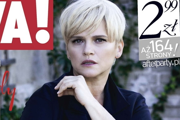 Katarzyna Figura na okładce "Vivy!"